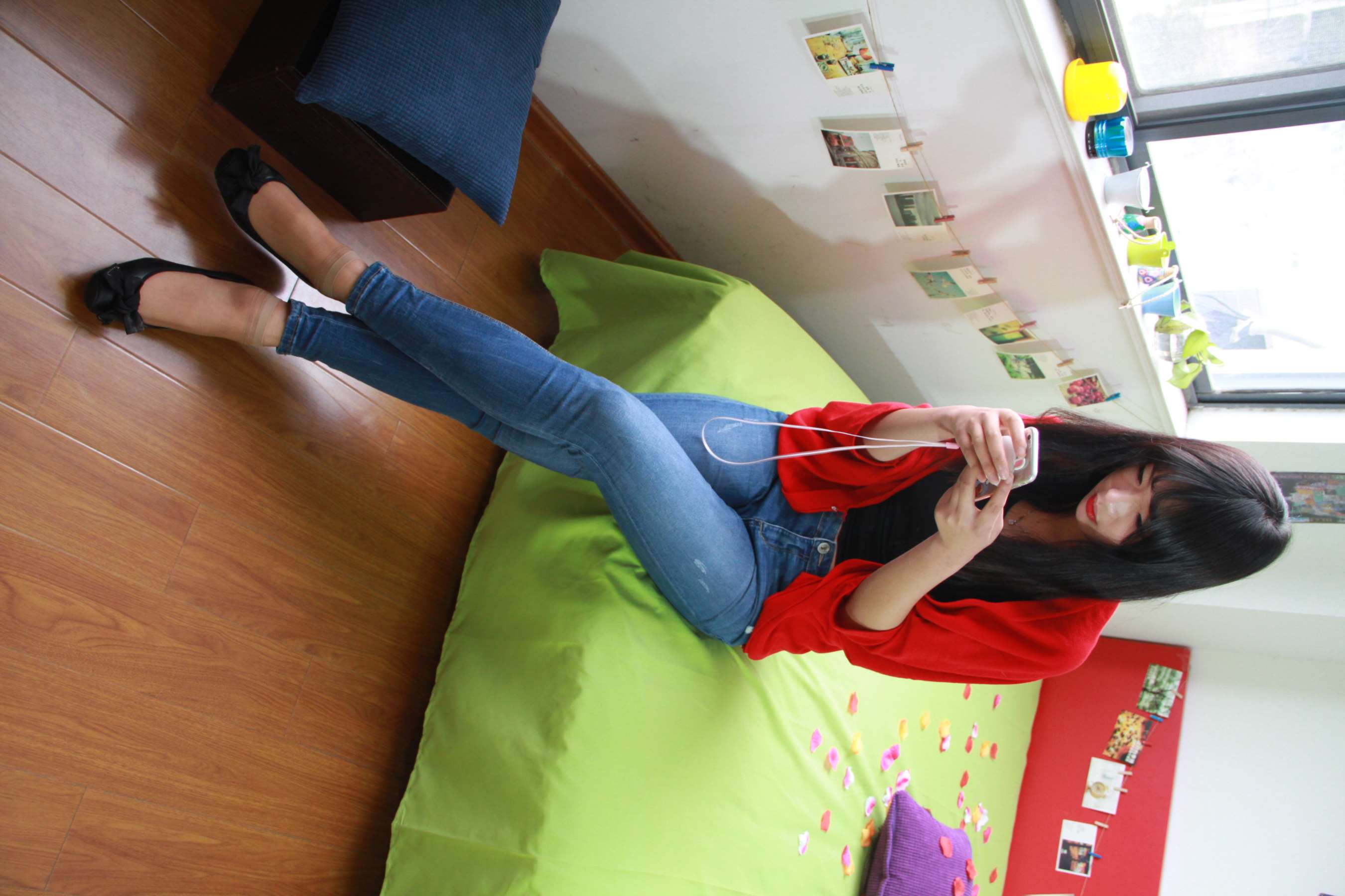 《少女牛仔の短肉丝足》作品图