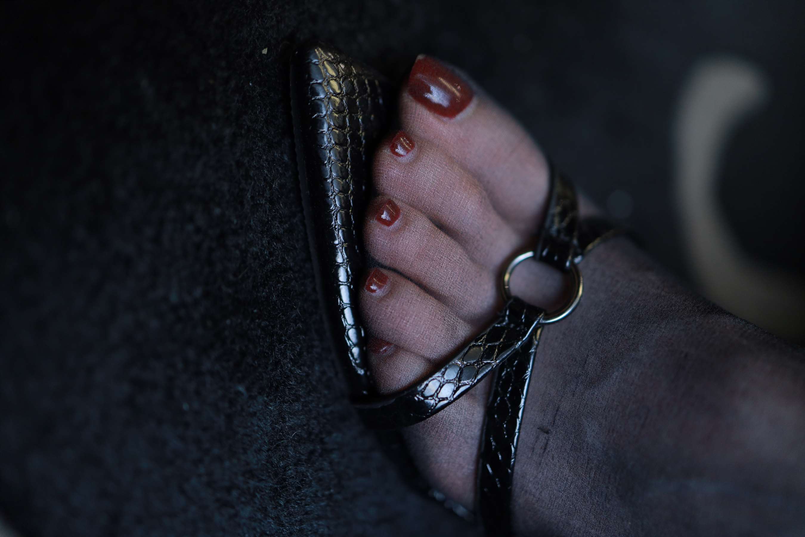 《Sia 酒红色暧昧》作品图