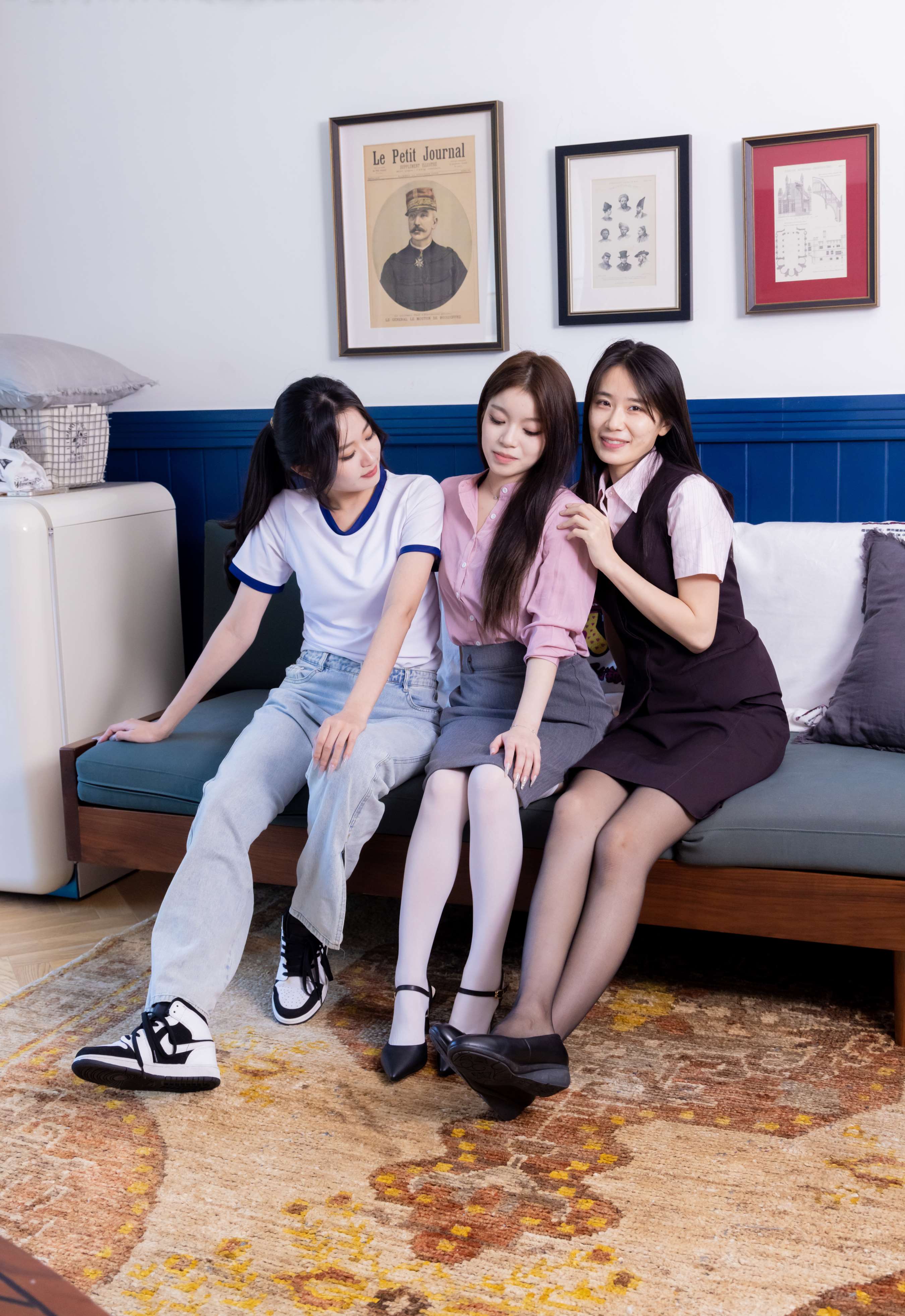 《菜菜&小敏&闪闪-秋日温情》作品图