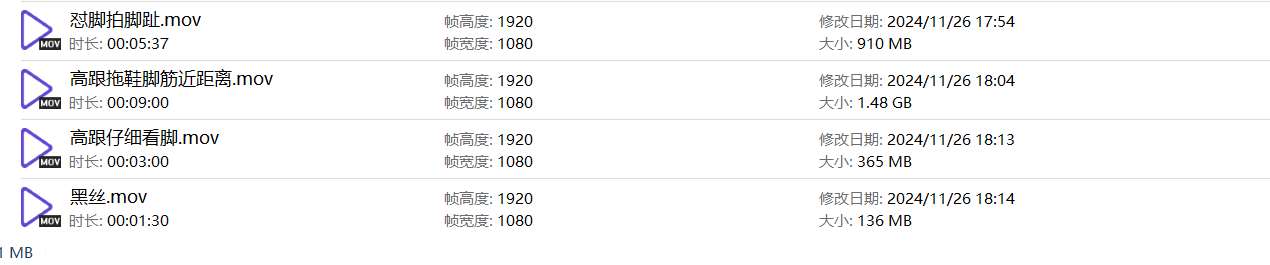 《[寄卖视频]抖音网红足模-私人订制46-65合集》作品图