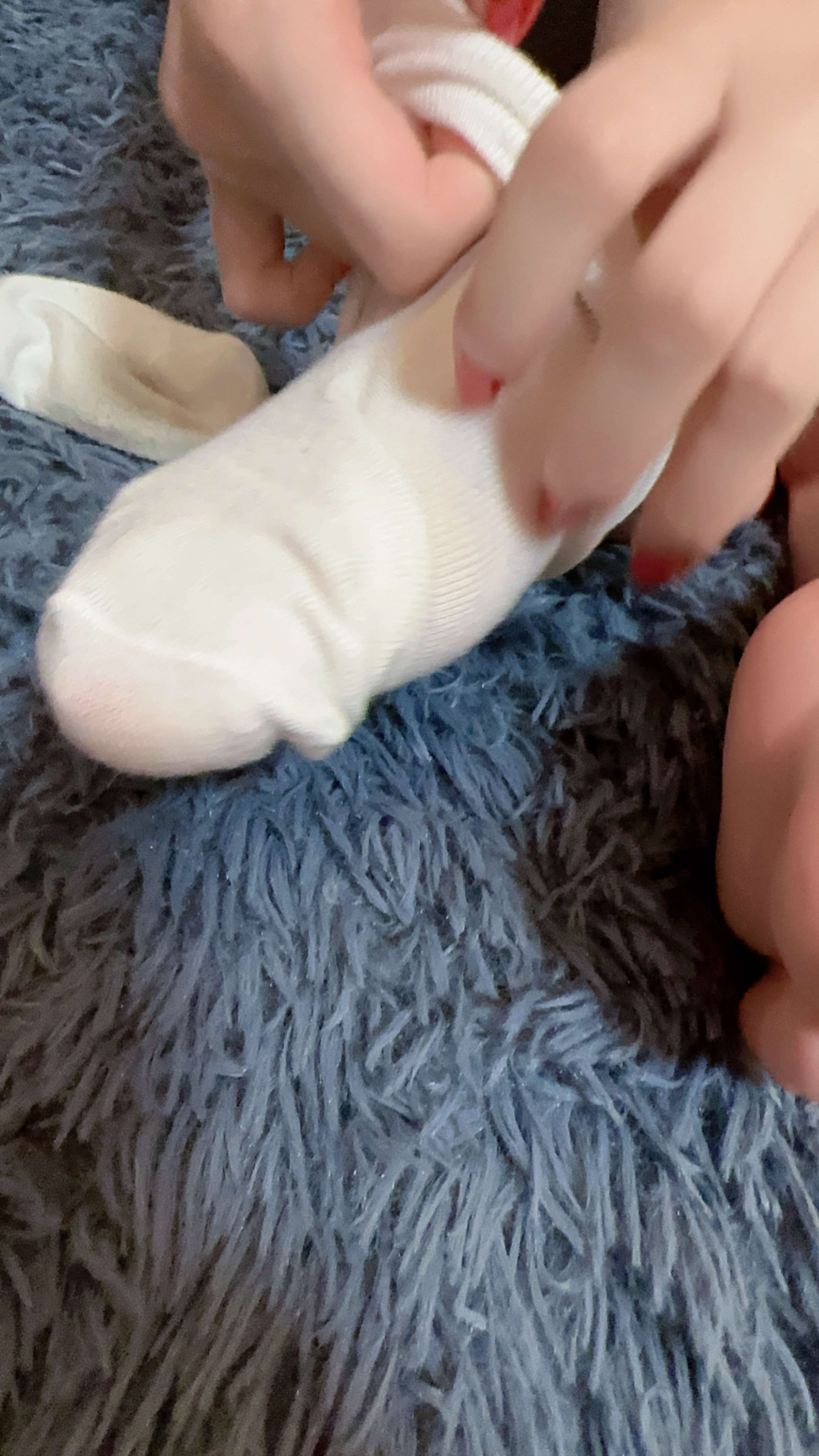 《抖音网红足模短袜》作品图