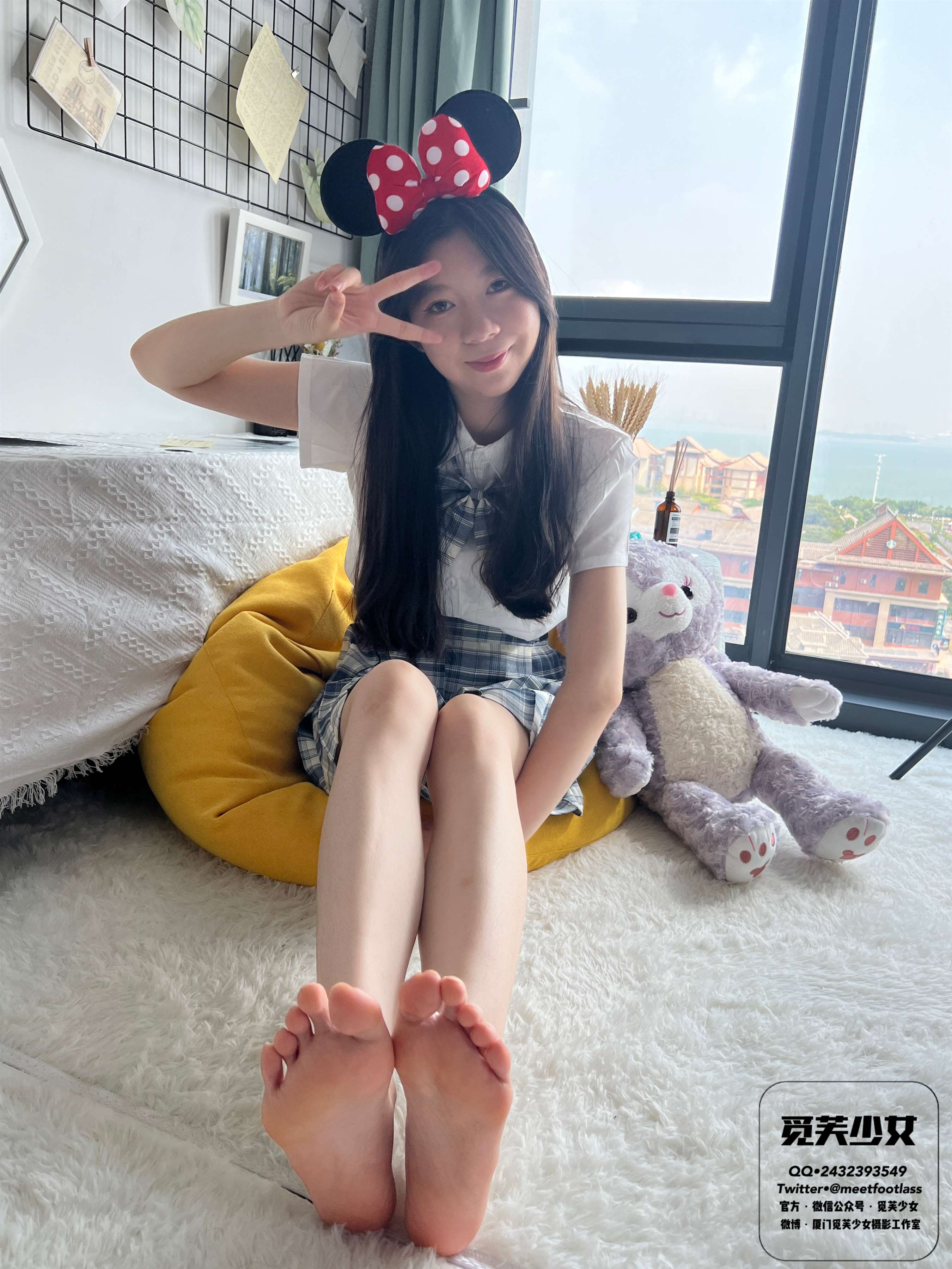 《[觅芙少女]NO.003 风中摇曳的JK制服与18岁的青春一起绽放(带视频)【151P+3V/7.11G】》作品图