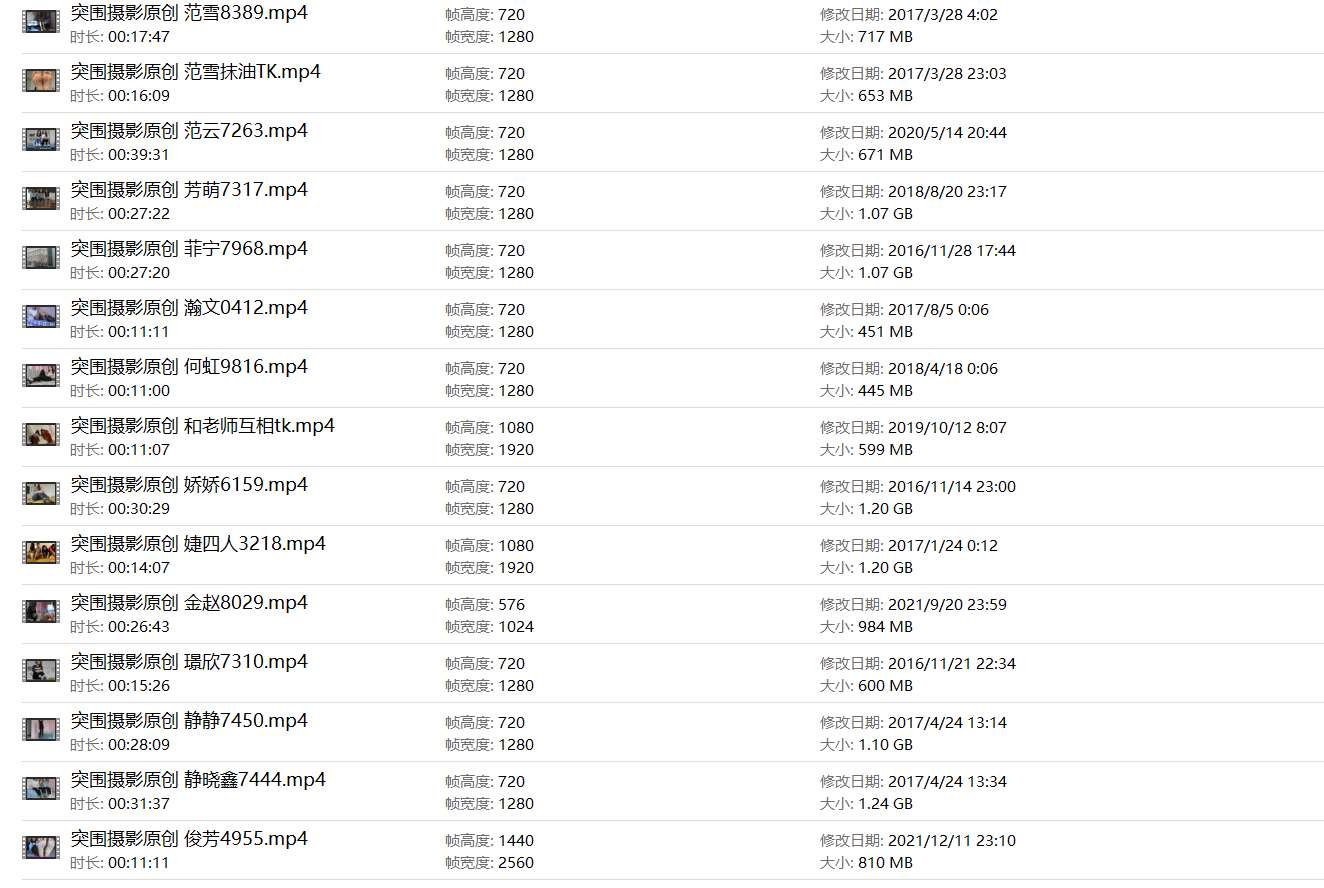 《[寄卖视频]突围51套视频合集六》作品图