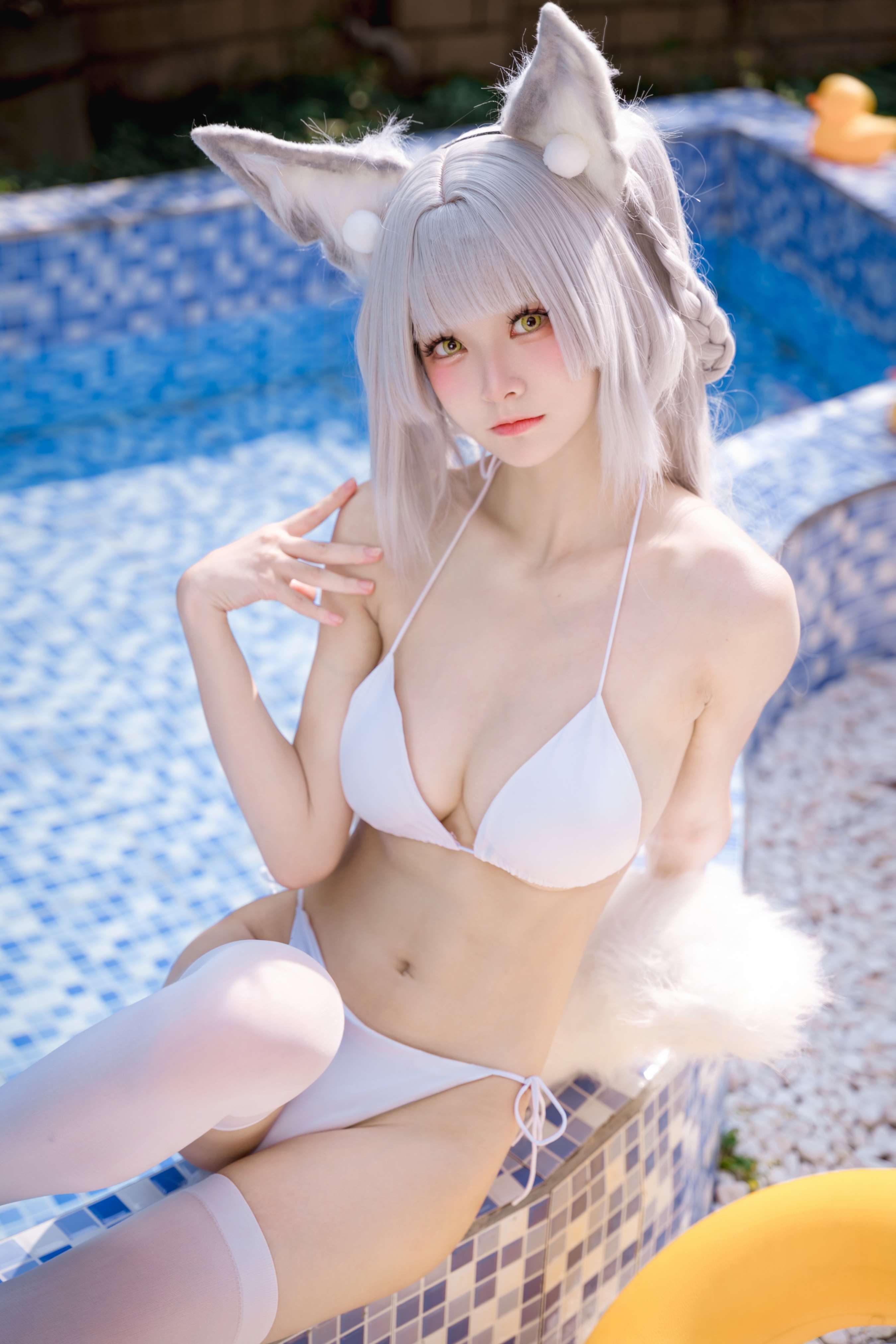 《九柒喵-朝凪泳装》作品图