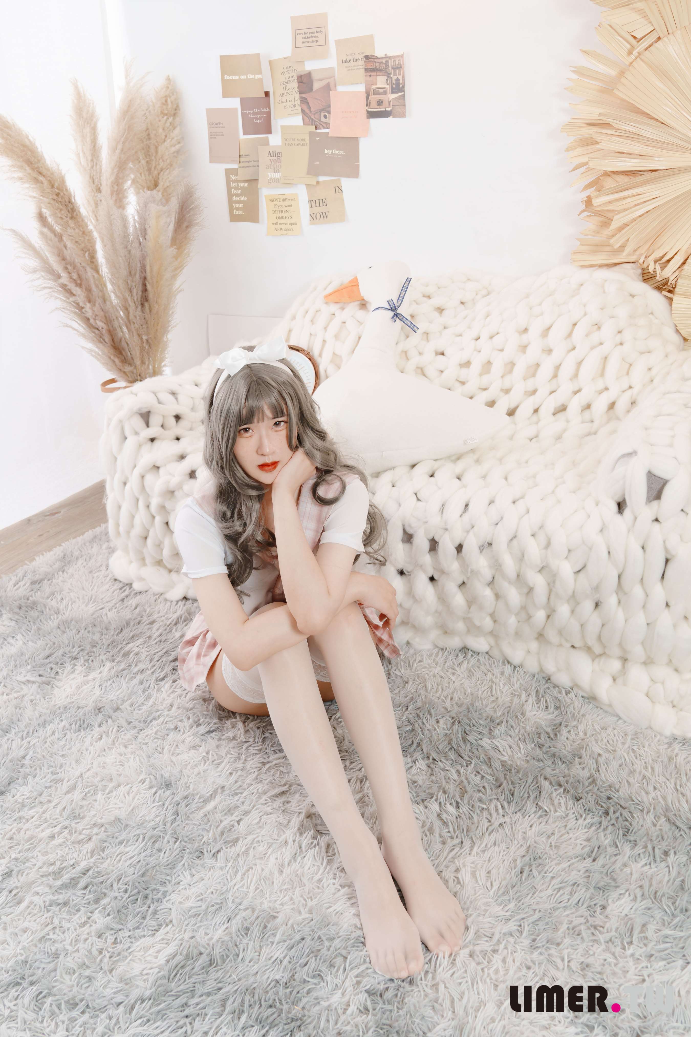 《[寄卖]7bao JK 大腿袜 裸足 ASMR》作品图