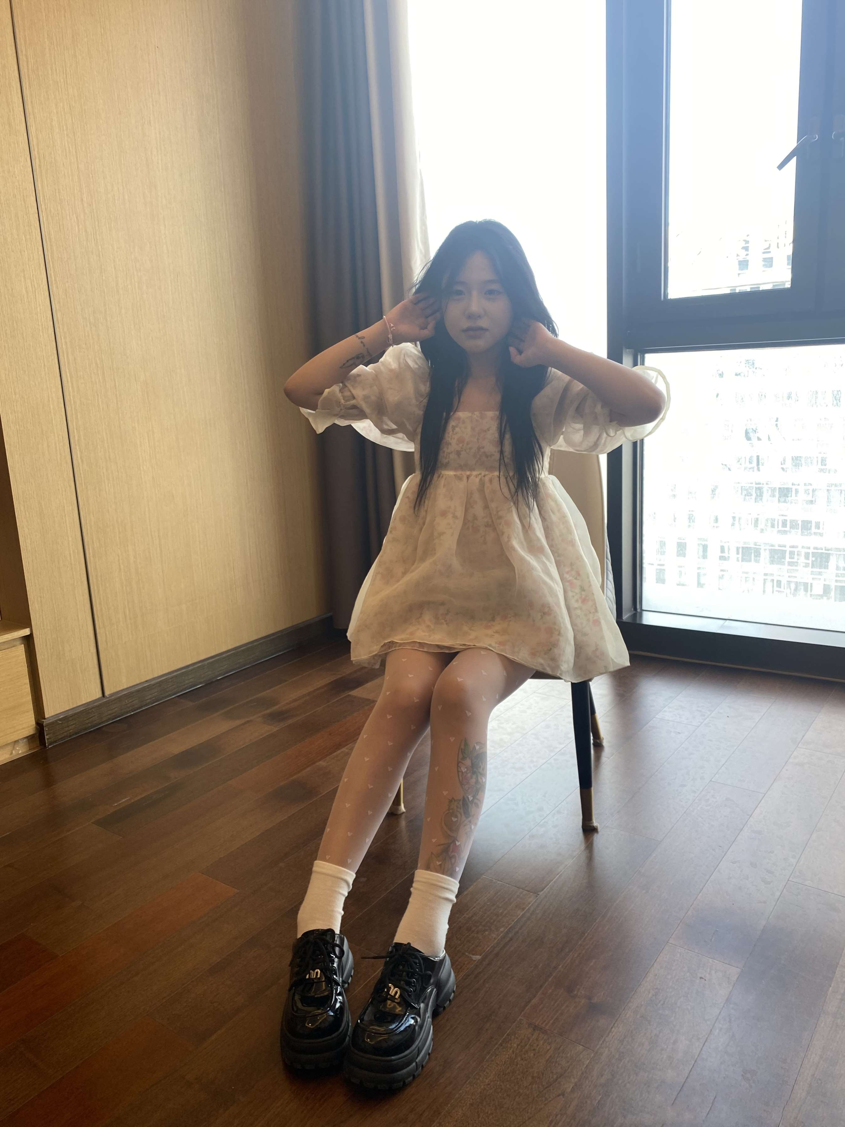 《婉婉 心形薄丝》作品图