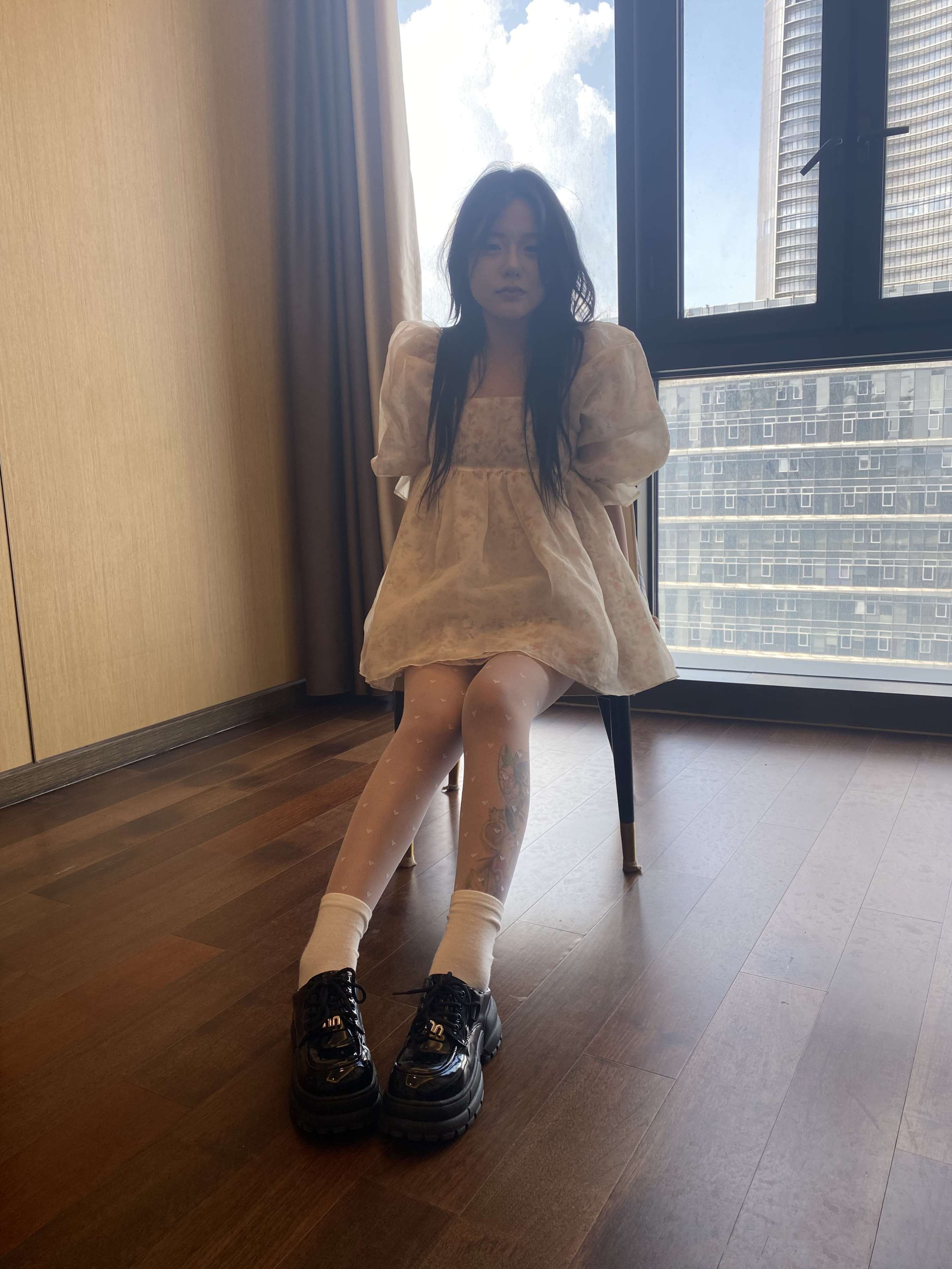 《婉婉 心形薄丝》作品图