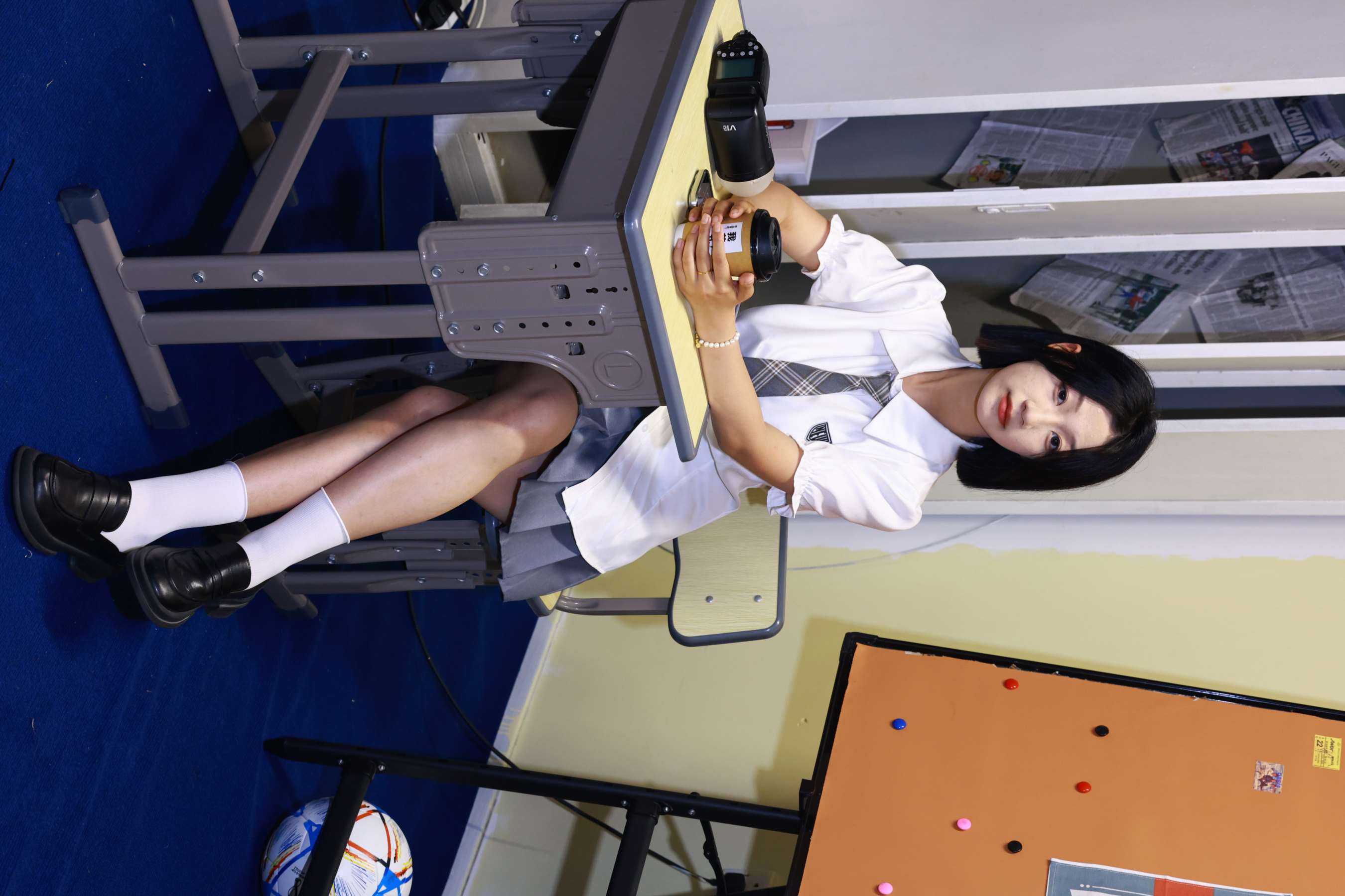 《Light JK制服の棉袜足》作品图