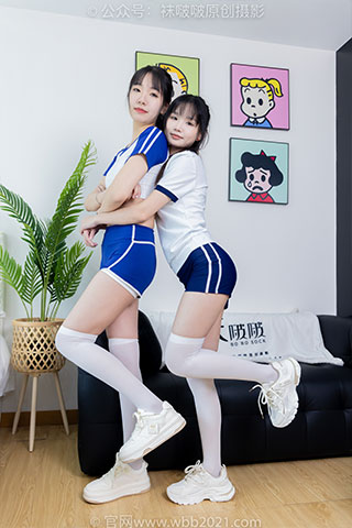 [袜啵啵] 472期 小甜豆甜甜圈-两双运动鞋、厚白丝大腿袜、裸足、两位模特丝袜和裸足踩奶油蛋糕剧情(带视频)【177P+1V/7.76G】