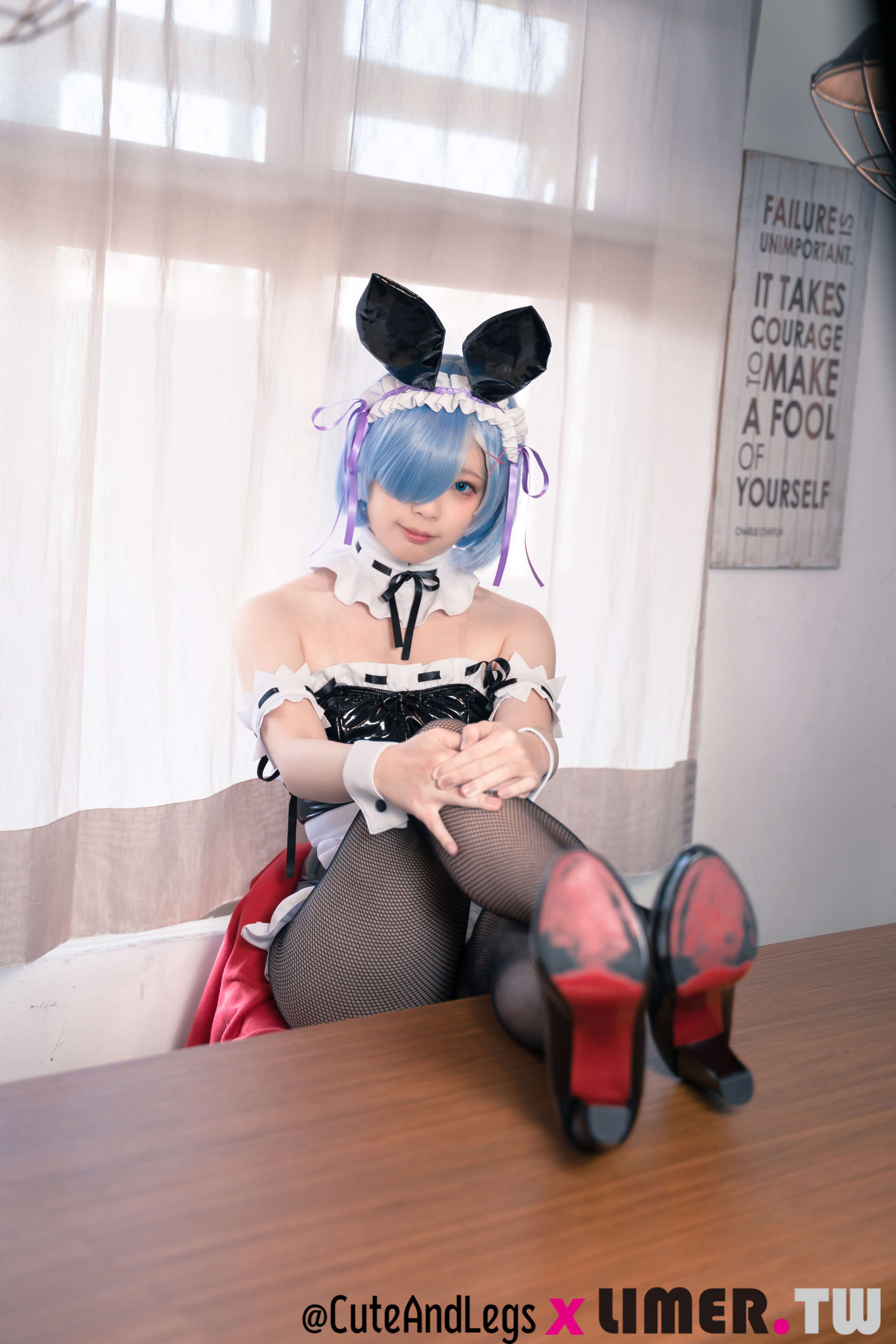 《[寄卖]可爱的之之换上了兔女郎的装扮，你还能禁得住诱惑吗？雷姆》作品图