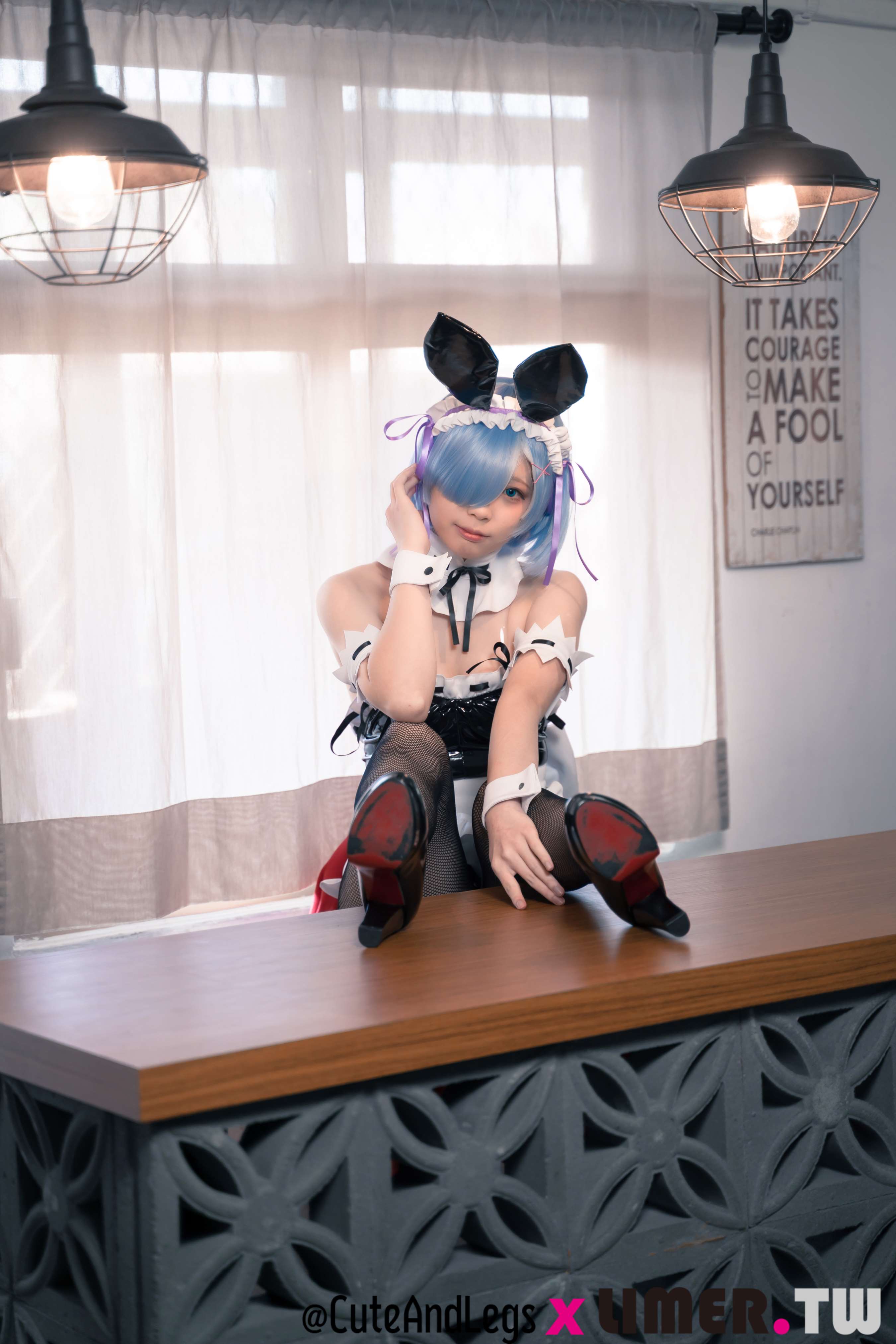 《[寄卖]可爱的之之换上了兔女郎的装扮，你还能禁得住诱惑吗？雷姆》作品图