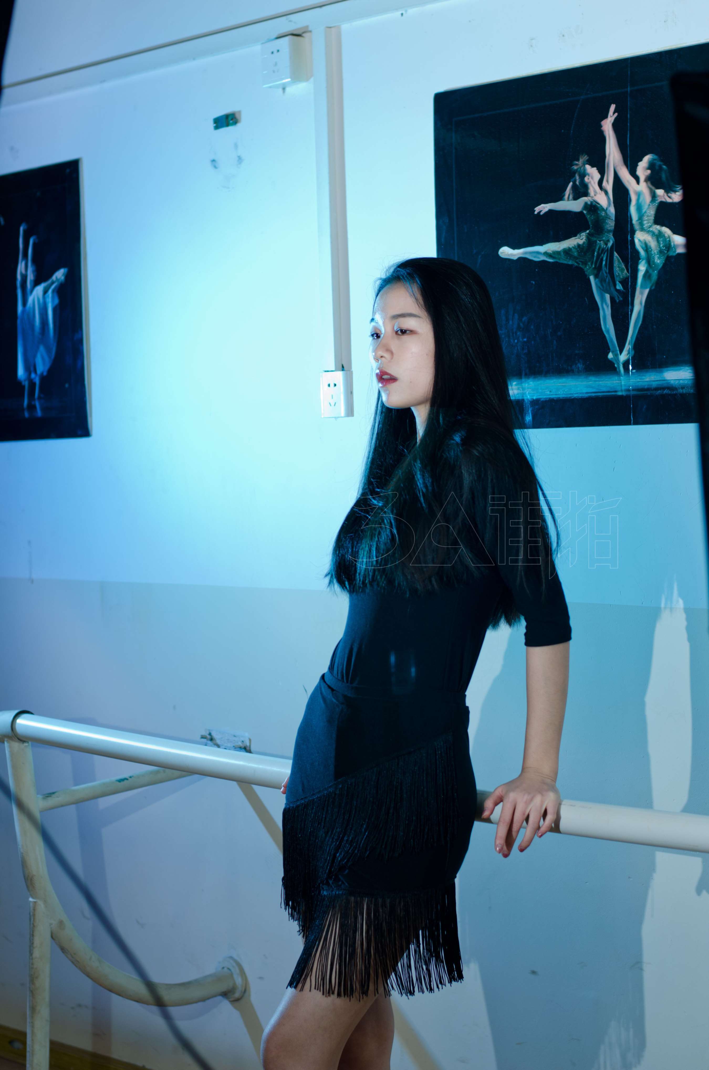 《少女舞蹈服肉丝》作品图