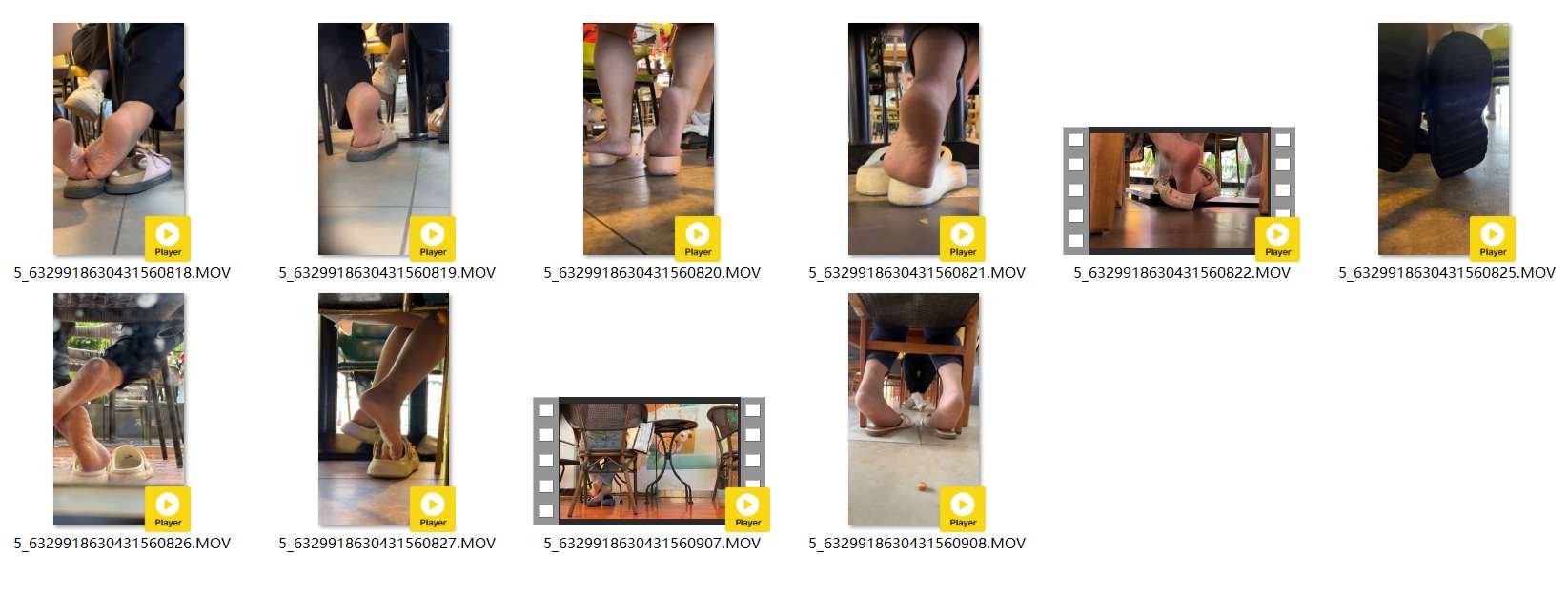 《[视频]真实户外各场景街拍少妇少女脚底 第一季》作品图