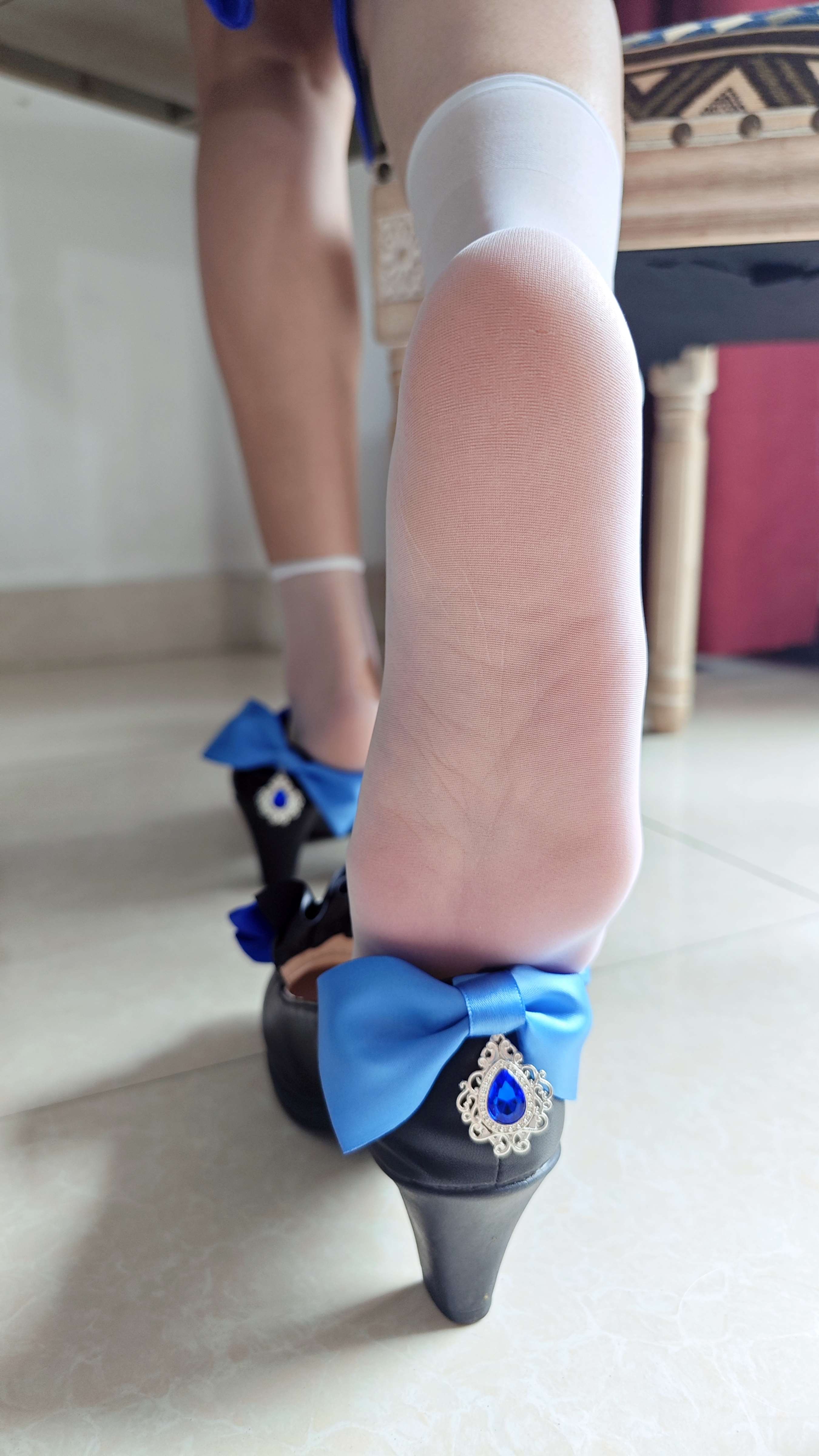 《芙宁娜cos-邀你画脚》作品图