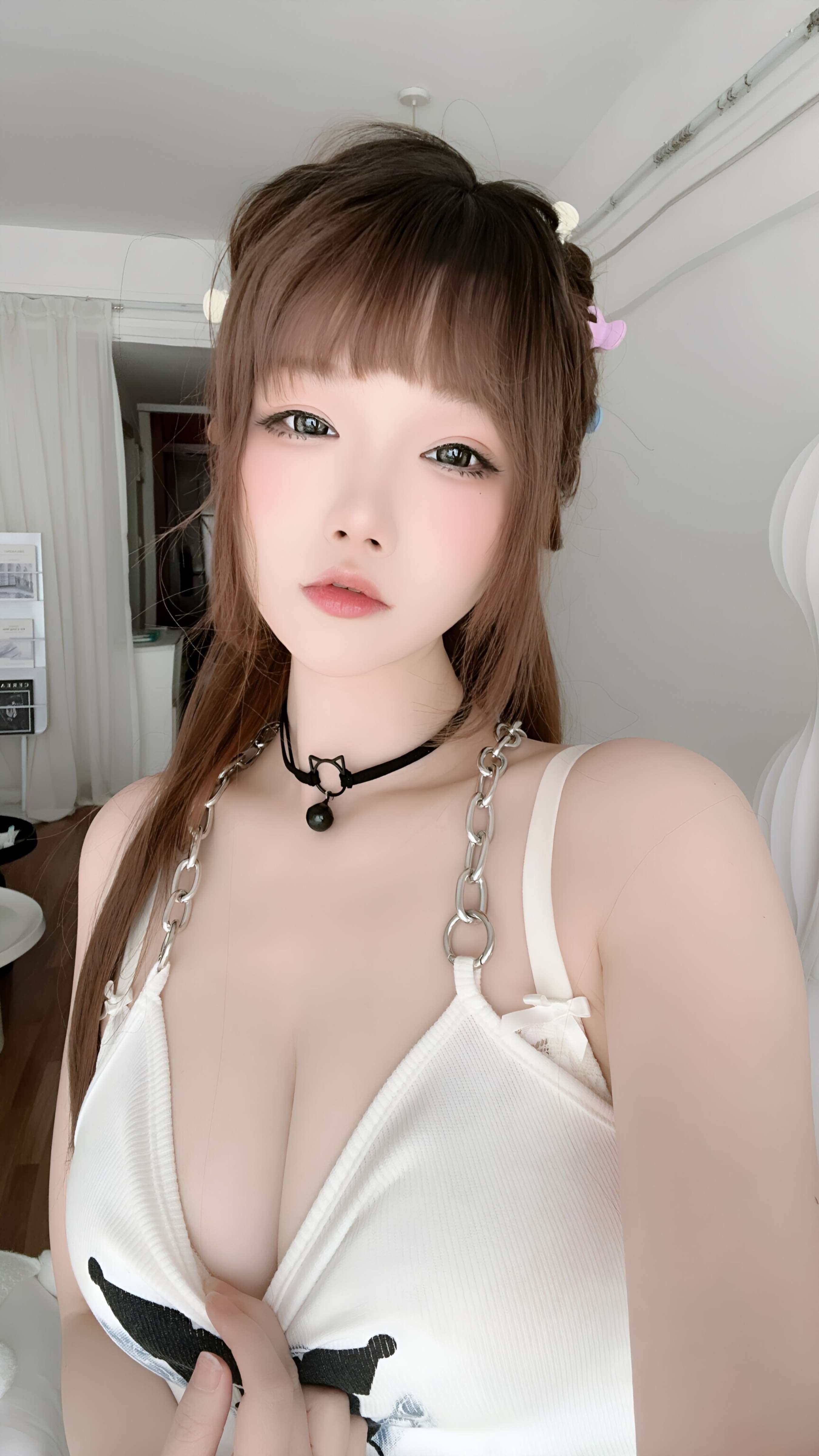 《雪晴Astra 牛仔短裤》作品图