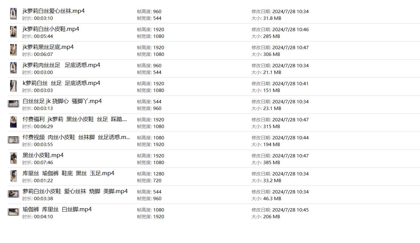 《[寄卖视频]JK萝莉定制》作品图