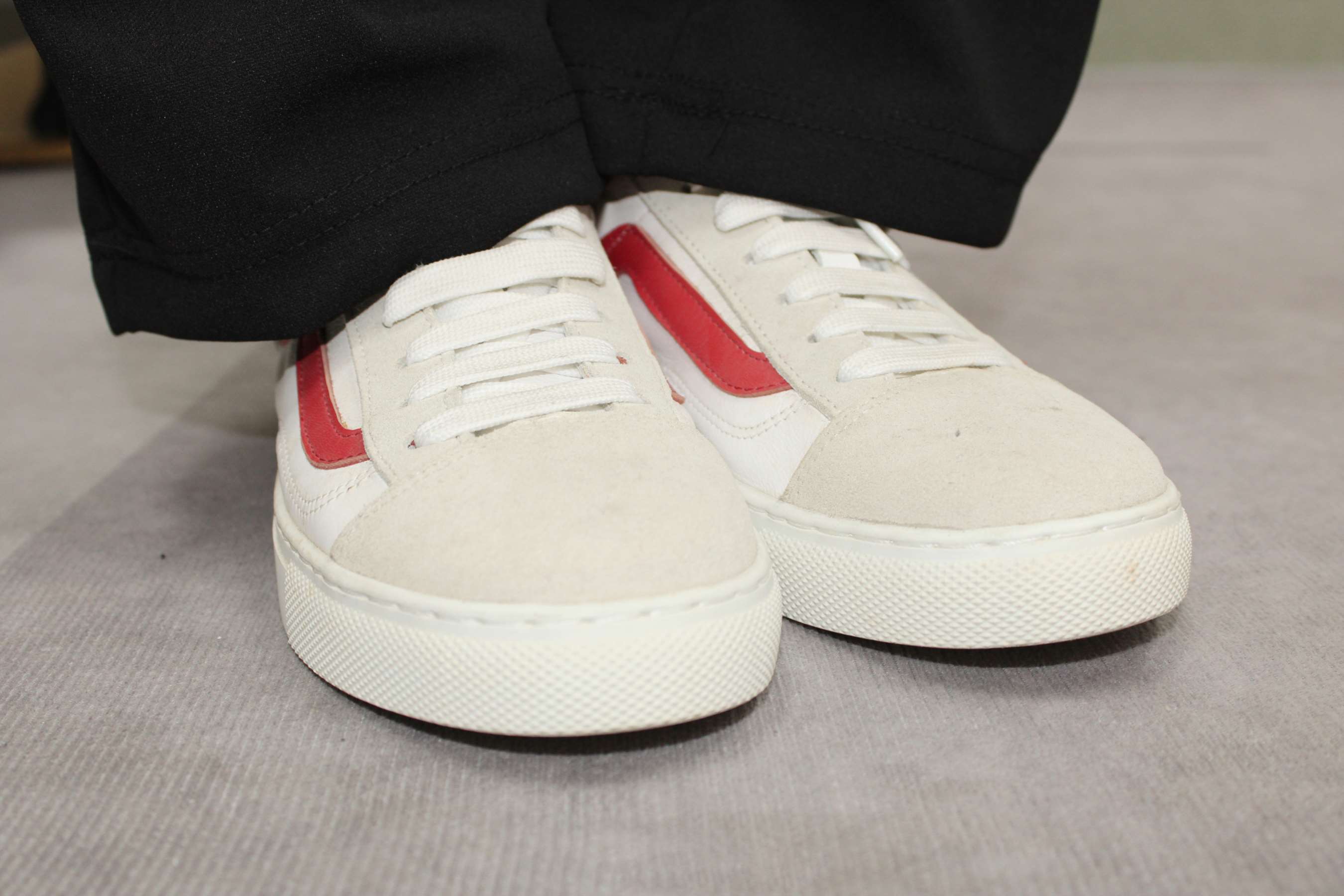 《小薯条韩系学院风板鞋の白袜、嫩足》作品图