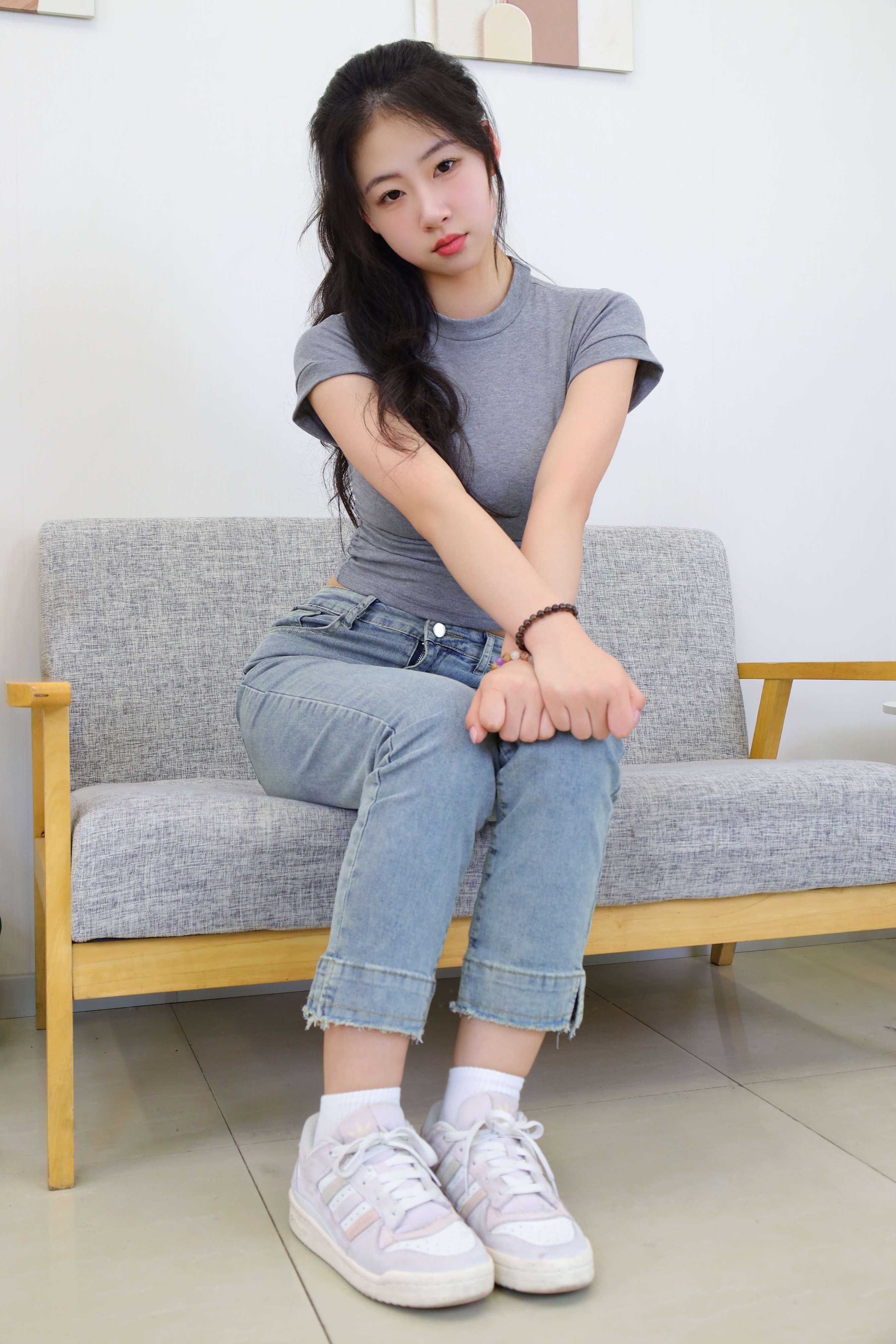 《佳茵 牛仔の丝足》作品图