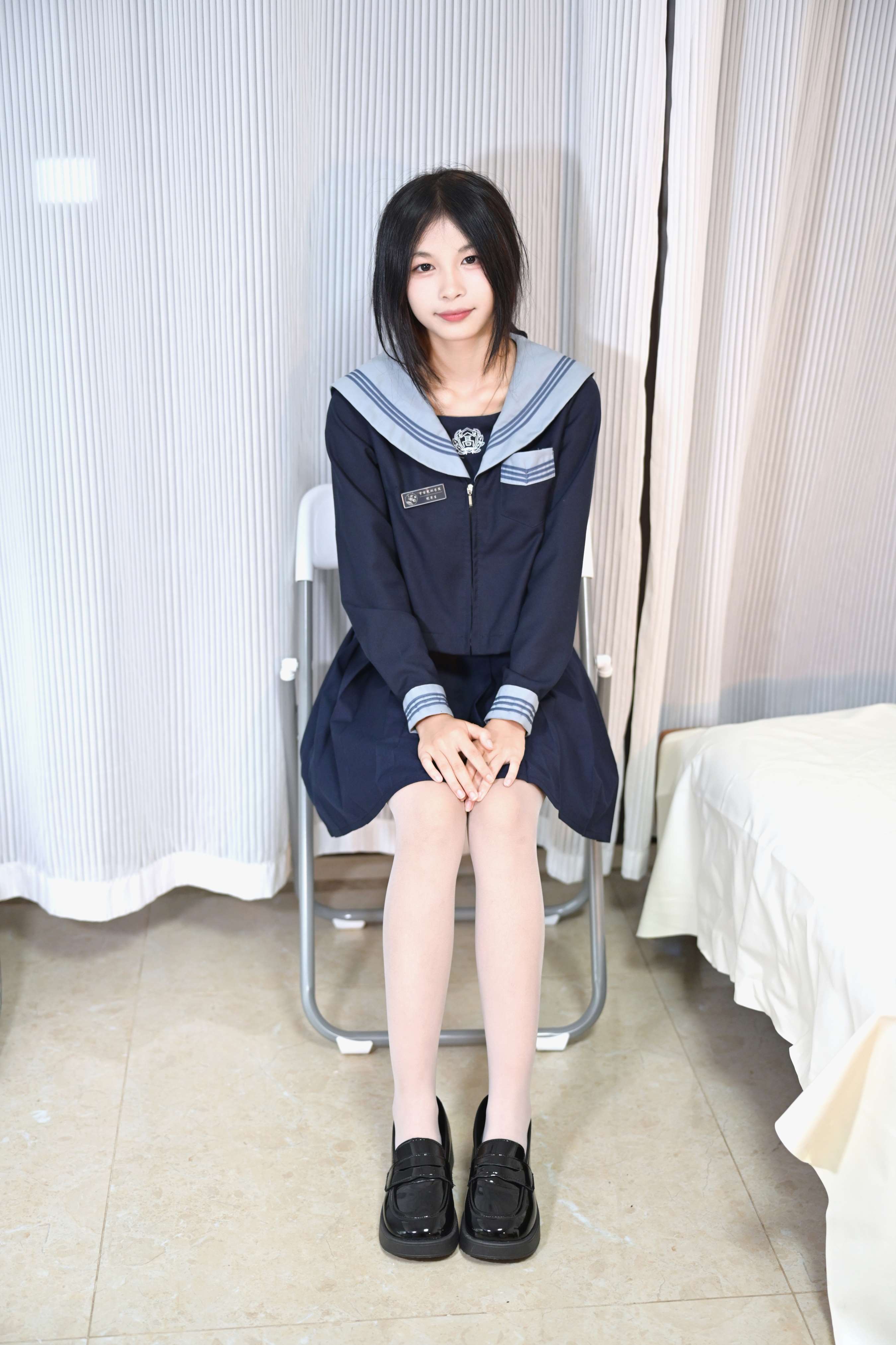 《少女学院风の丝足、赤足》作品图