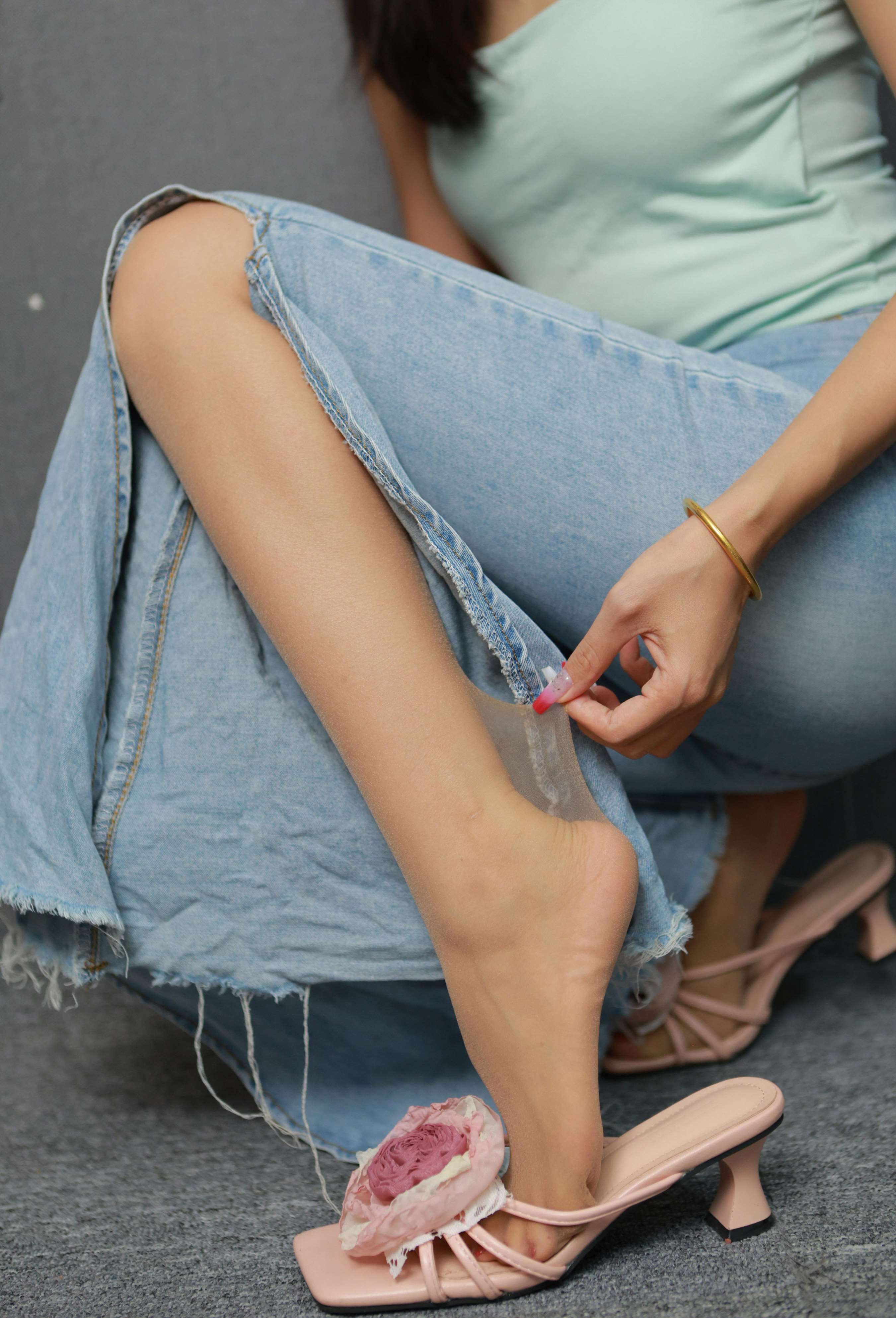 《美子 黑丝诱惑》作品图